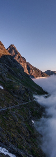 Bilde 2 uten fotkred Soloppgang Trollstigen © Nordlandblog Socialmedia Visit Nordwest Norge20230628-PANO0021-Pano